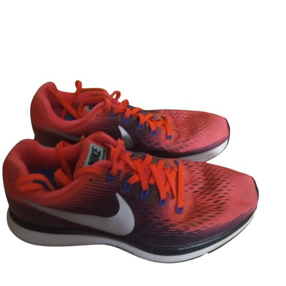 NIKE AIR ZOOM PEGASUS 34 WOMEN'S SIZE 8.5 RUNNING SHOES SNEAKERS 880560-604 - Picture 2 of 6